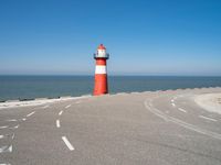 Netherlands Lighthouse on Beach Road Building 002