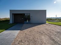 Netherlands Villa: Clear Sky Landscape