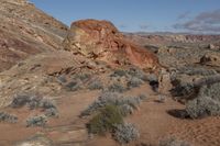 Nevada Desert Dirt Road Mountain Landscape 001