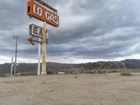 Nevada Desert Landscape: A View of the Mountains