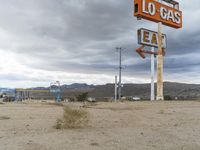 Nevada Desert Landscape: A View of the Mountains