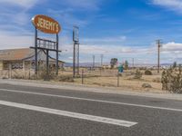 Nevada Desert Road Landscape 002