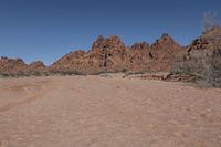 Nevada Desert: Sandstone Formation in Southwest USA