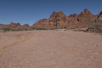 Nevada Desert: Sandstone Formation in Southwest USA