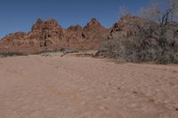 Nevada Desert: Sandstone Formation in Southwest USA