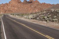 Nevada Road through Desert Mountain 002