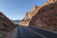 Nevada's Red Rock Mountains Scenic Drive 001