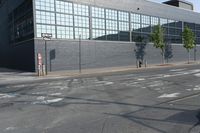 New York Brick Wall Low Angle View 002