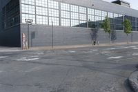 New York Brick Wall Low Angle View 004