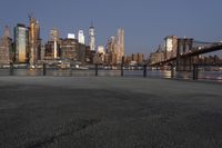 New York City at Dawn: Skyline Panorama