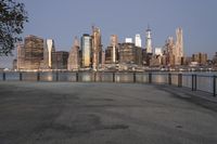 New York City at Dawn: Skyline Panorama