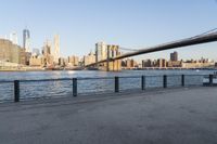 New York City Morning: Skyline Reflections on the River