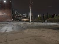 New York City at Night: Cobblestone Road in the Heart of Manhattan
