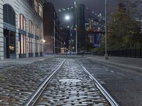 New York City Night Road, Manhattan 001
