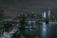 New York City: A Night Skyline Overlook