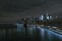 New York City: A Night Skyline Overlook