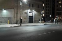 New York City at Night: Streets Illuminated with Lights