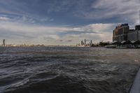 New York City Panorama with Ocean View 003