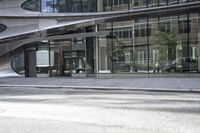 New York City Road Asphalt Building 003