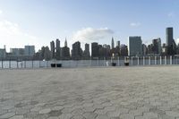 New York City Skyline: Buildings and Water