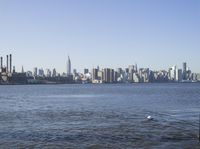 New York City Skyline Overlooking the Hudson River