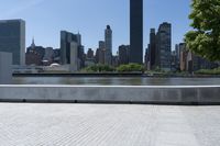 New York City Skyline: Reflections in the Water