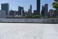 New York City Skyline: Reflections in the Water