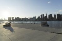 New York City Skyline: Water Reflections