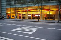 New York City Street: Low Angle View