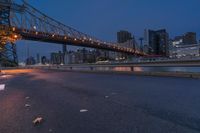 New York Cityscape: Night Skyline with Artificial Light