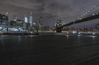 New York Cityscape: Night Time View of the Metropolis