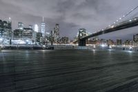 New York Cityscape: Night Time View of the Metropolis