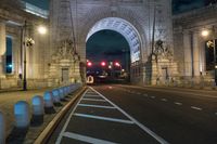 New York Dawn: A Bridge in Manhattan