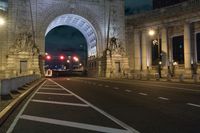 New York Dawn: A Bridge in Manhattan