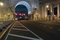 New York Dawn: A Bridge in Manhattan