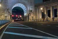 New York Dawn: A Bridge in Manhattan