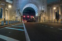 New York Dawn: A Bridge in Manhattan