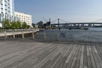 New York Harbor Clear Sky Cityscape