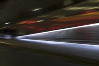 New York Night: Architecture and Steel Wall