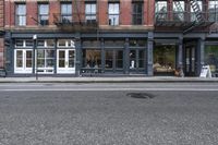 New York City Street with Classic Architecture