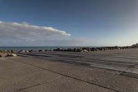 New Zealand Coastal Landscape at Dawn: A Serene Ocean View