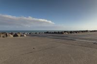 New Zealand Coastal Landscape at Dawn: A Serene Ocean View