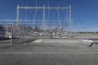 New Zealand Concrete Factory under a Clear Sky