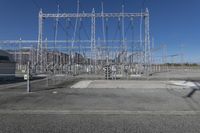 New Zealand Concrete Factory under a Clear Sky