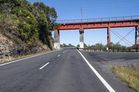 New Zealand Landscape: Clear Sky Road