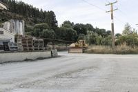 New Zealand's Low Dirt Gravel Road