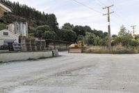 New Zealand's Low Dirt Gravel Road