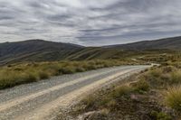 New Zealand Mountain Landscape: Cloudy and Majestic