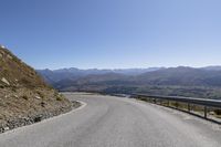 New Zealand Mountain Road Scenic Drive 001