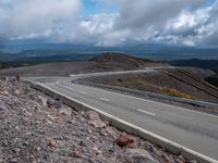 New Zealand's North Island Mountain Road Aerial View